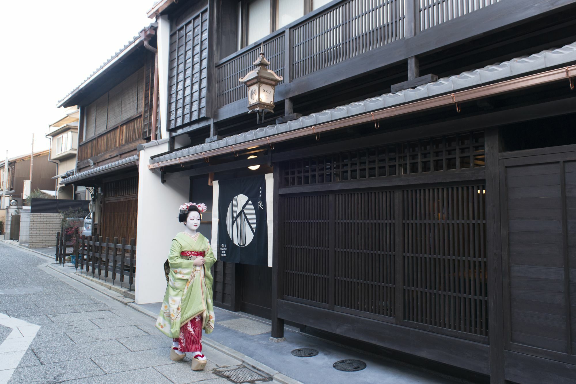 Kamishichiken Oku Hotel Kyoto Bagian luar foto