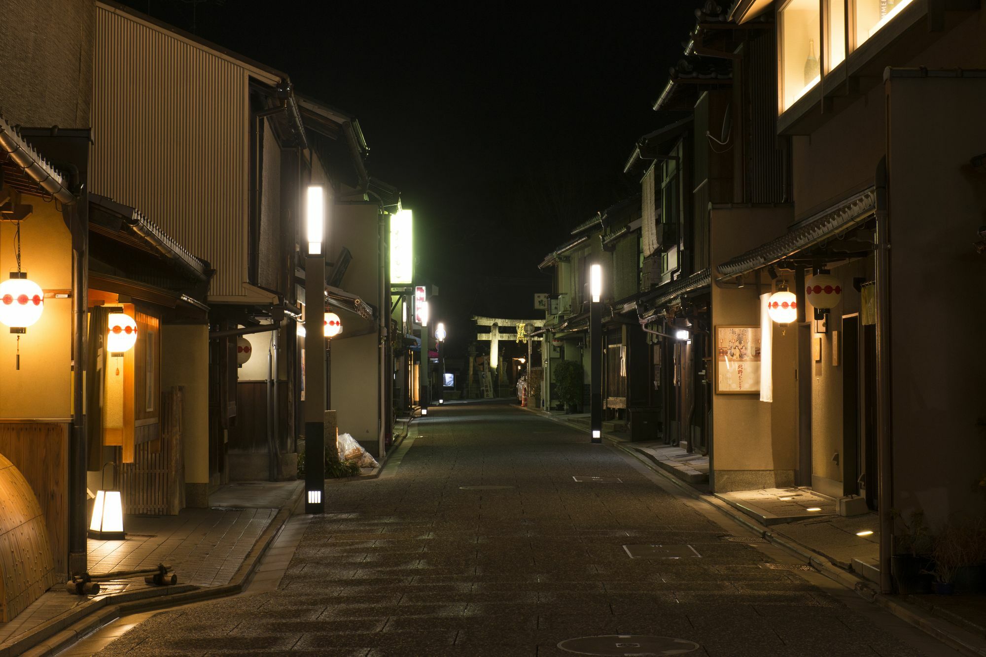 Kamishichiken Oku Hotel Kyoto Bagian luar foto