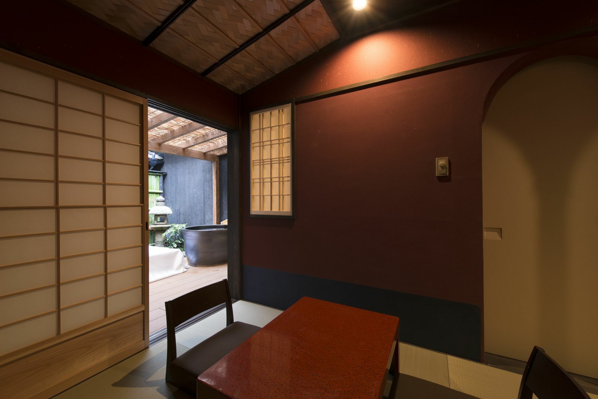 Kamishichiken Oku Hotel Kyoto Bagian luar foto
